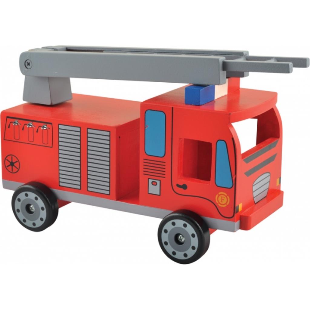 Спецтехніка Мир деревянных игрушек Пожарная машина (Д302) - зображення 1