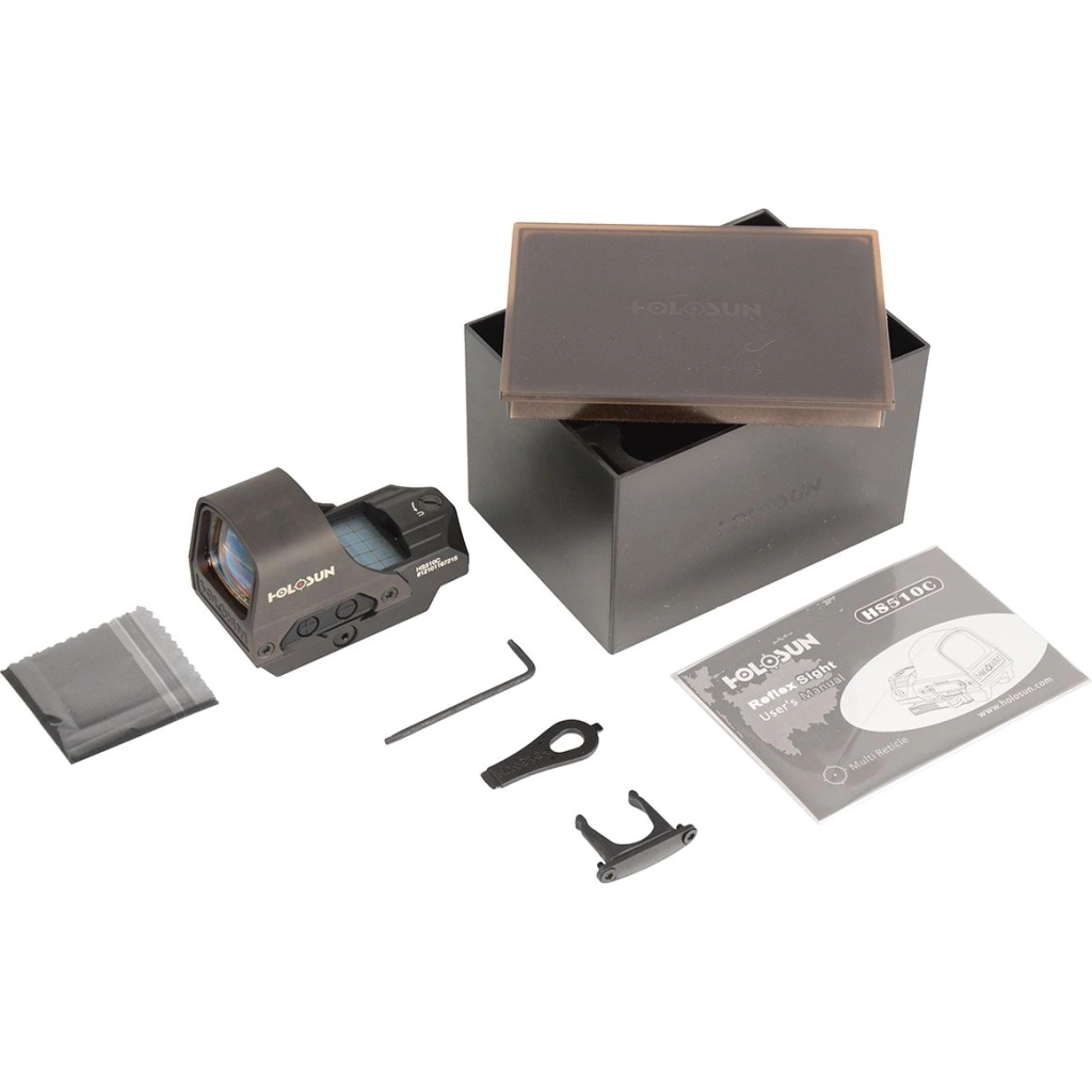 Коліматорний приціл Holosun 510С точка 2 MOA + коло 65 МОА (Green) (HE510C-GR) - зображення 5