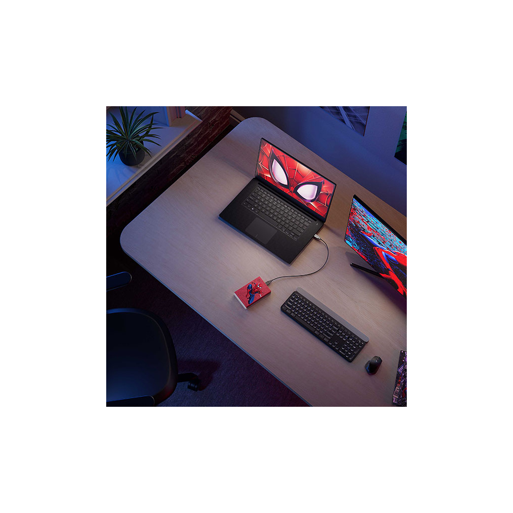 Зовнішній жорсткий диск 2.5" 2TB Spider-Man FireCuda Gaming Drive Seagate (STKL2000417) - зображення 9