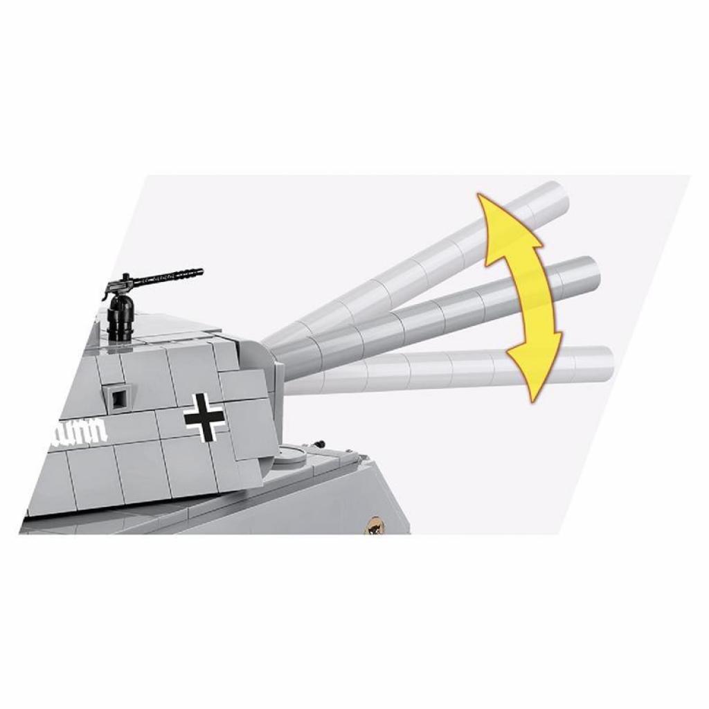 Конструктор Cobi World Of Tanks Mauerbrecher, 875 деталей (COBI-3032) (5902251030322) - зображення 5