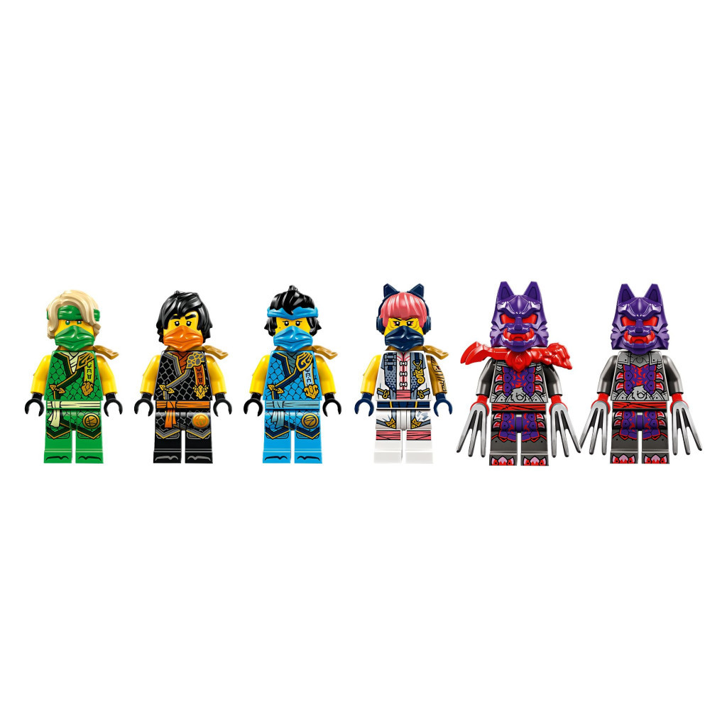 Конструктор LEGO Ninjago Комбі-автомобіль команди ніндзя (71820) - зображення 4