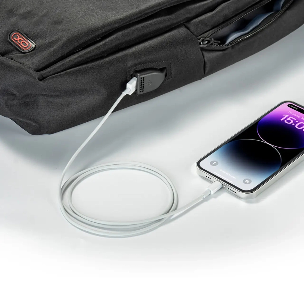 Рюкзак для ноутбука XO 17" CB02 black (CB02-17.black) - зображення 4