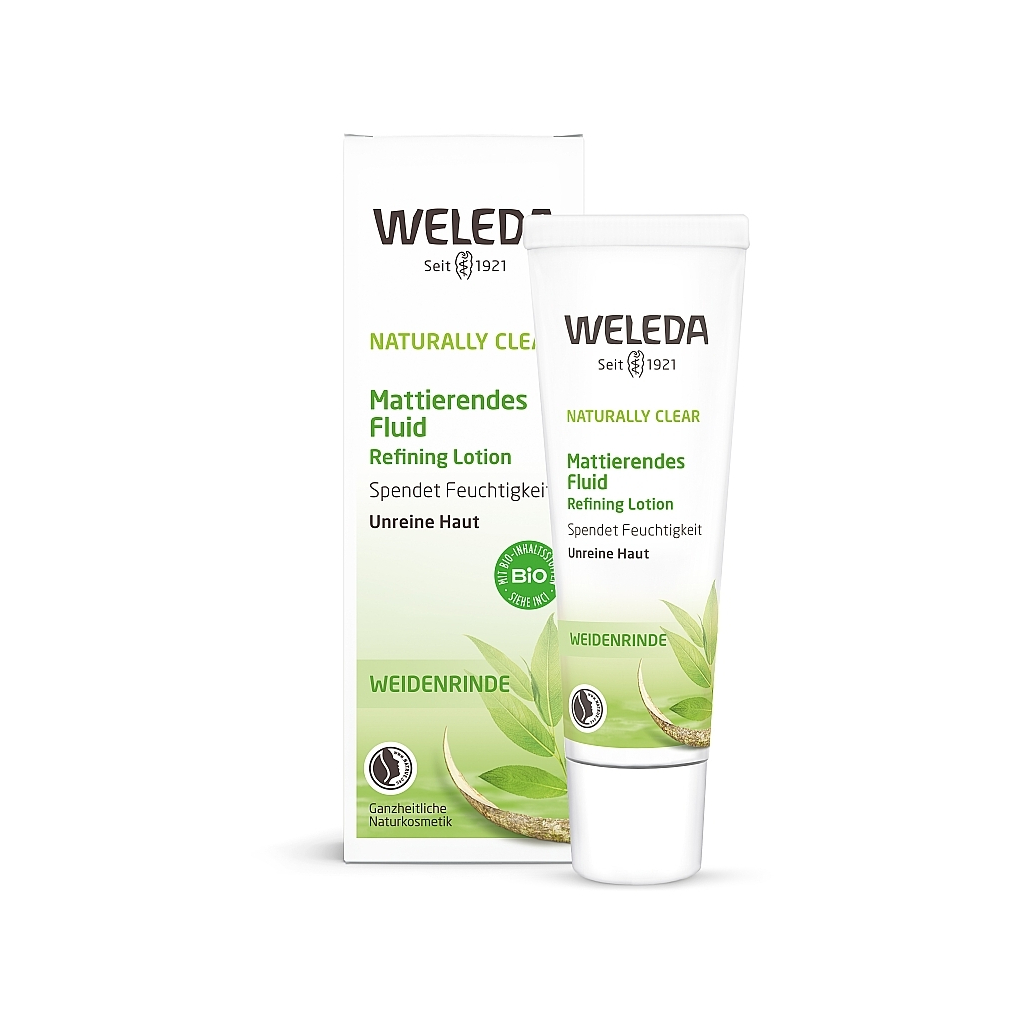 Флюїд для обличчя Weleda Naturally Clear Матувальний Для комбінованої та жирної шкіри 30 мл (4001638500227) - зображення 4