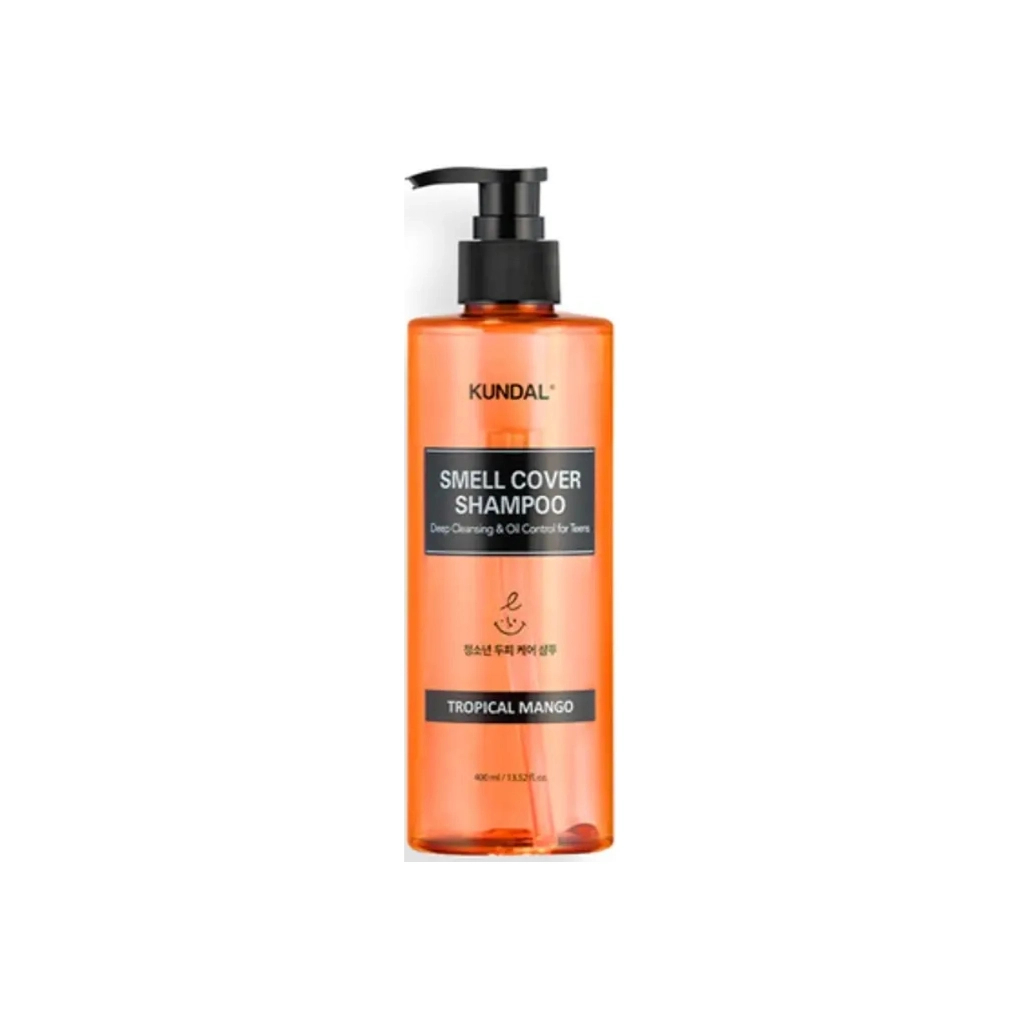 Шампунь Kundal All Day Smell Cover Teens Shampoo Tropical Mango 400 мл (8809809426606) - зображення 1