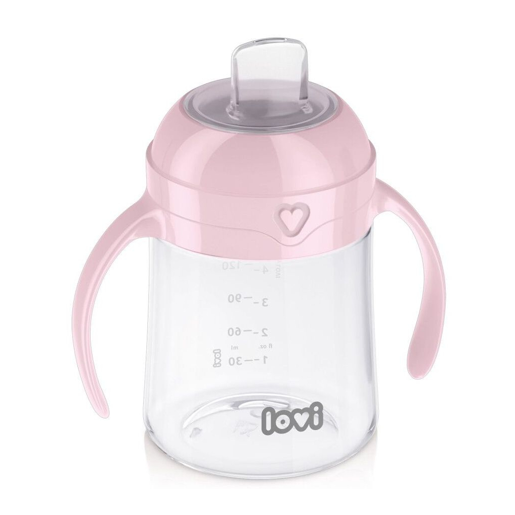 Поїльник-непроливайка Lovi 150 мл - рожева (35/353) - зображення 2