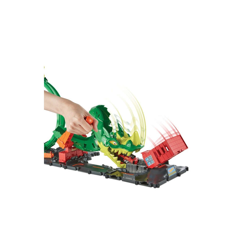 Автотрек Hot Wheels Атака вогняного дракона (HDP03) - изображение 2