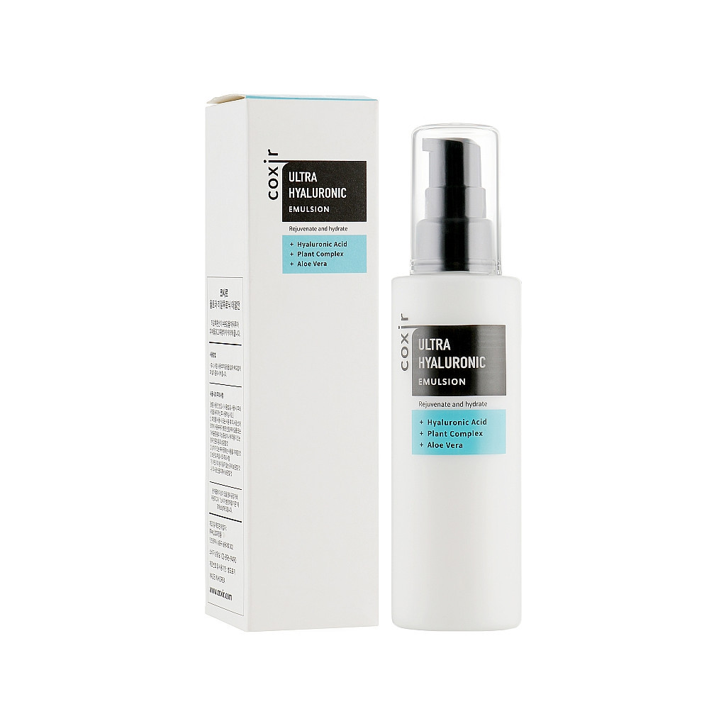 Сироватка для обличчя Coxir Ultra Hyaluronic Emulsion 100 мл (8809080826225) - зображення 2