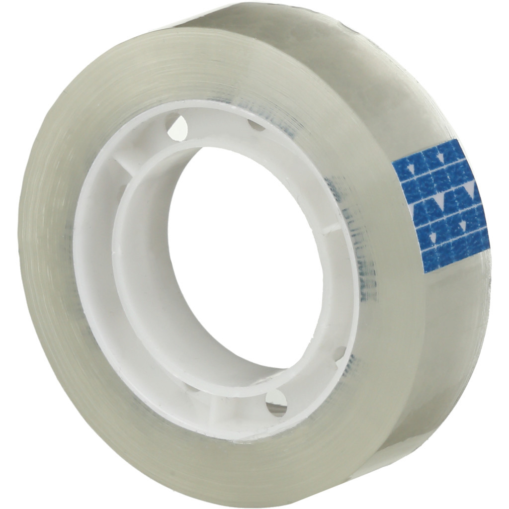 Скотч Buromax 12мм х 30м, прозора, 12 шт. в упаковці (BM.7116-01) - зображення 1