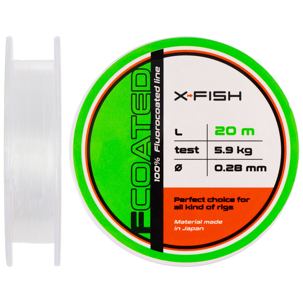 Флюорокарбон X-Fish FCoated 20m 0.28mm 5.9kg (1917.01.46) - зображення 1
