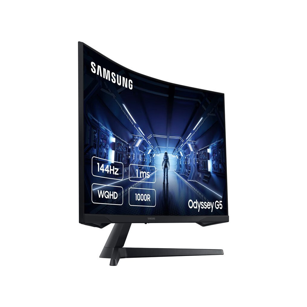 Монітор Samsung Odyssey G5 LC27G55T Black (LC27G55TQWIXCI) - зображення 4