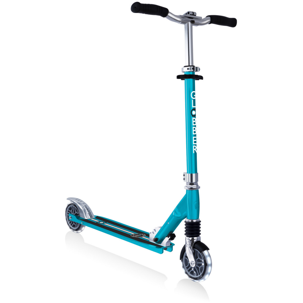Самокат Globber Flow Element Comfort Lights колеса з підсвічуванням Блакитний (727-301) - зображення 5
