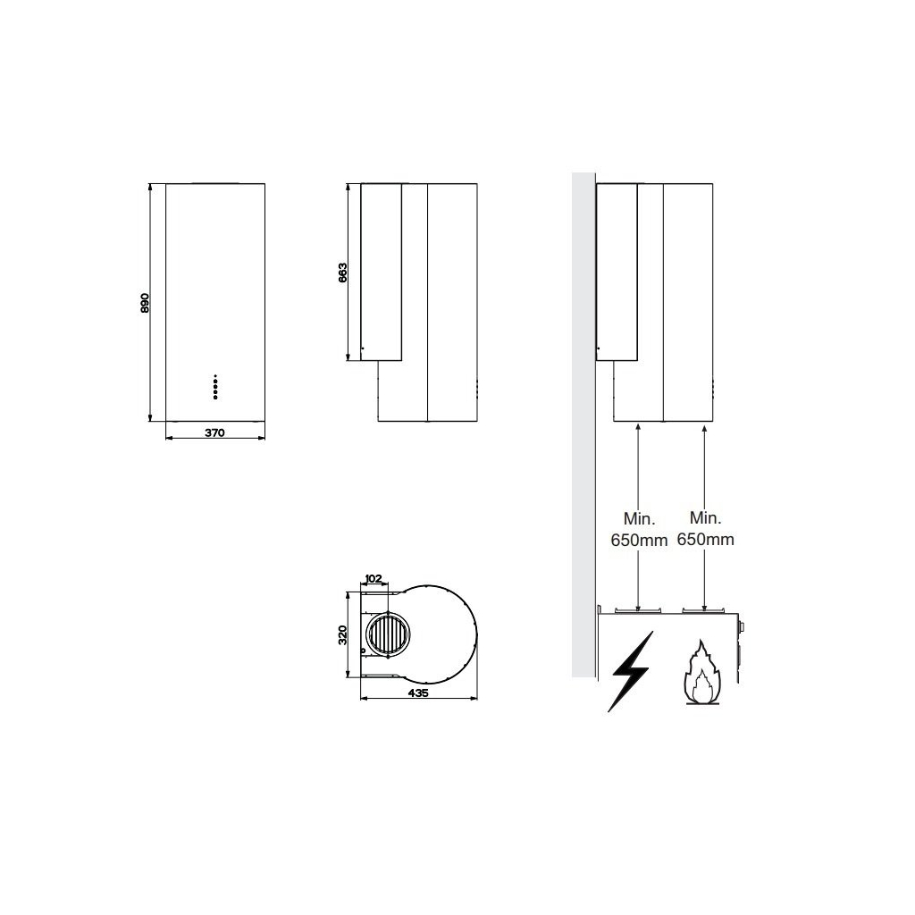 Витяжка кухонна Faber Eclipse Ev8 Led X A37 (335.0538.983) - зображення 4