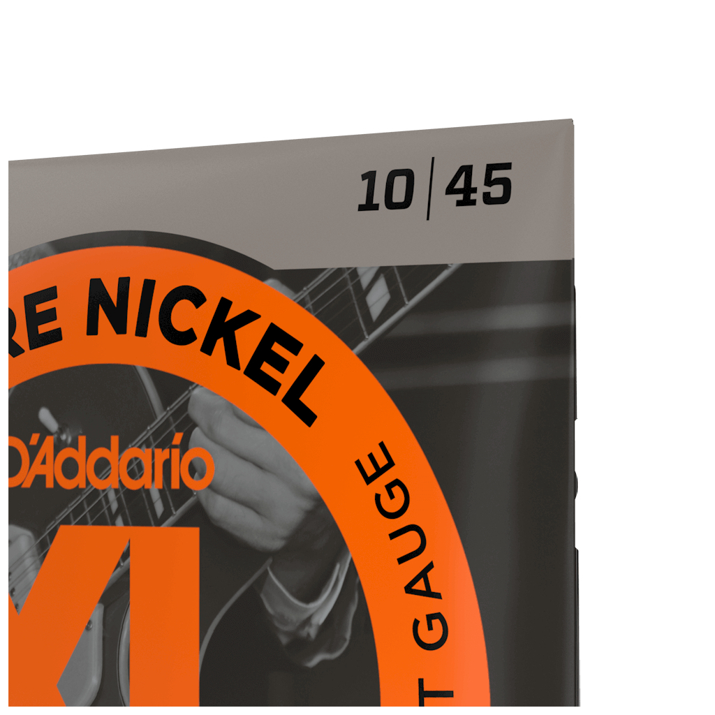 Струни для гітари D'Addario XL Pure Nickel Regular Light (10-45) (EPN110) - зображення 4