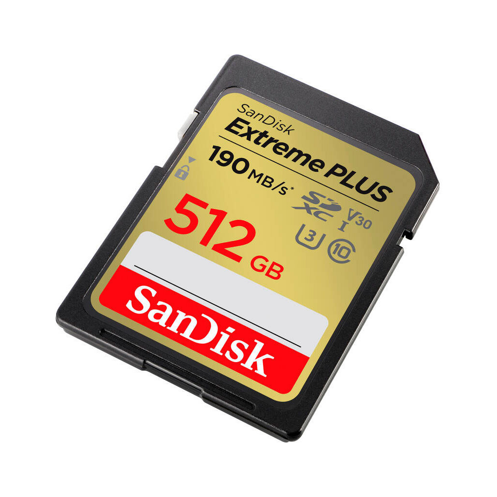 Карта пам'яті SanDisk 512GB SDXC class 10 UHS-I Extreme Plus (SDSDXWV-512G-GNCIN) - зображення 3