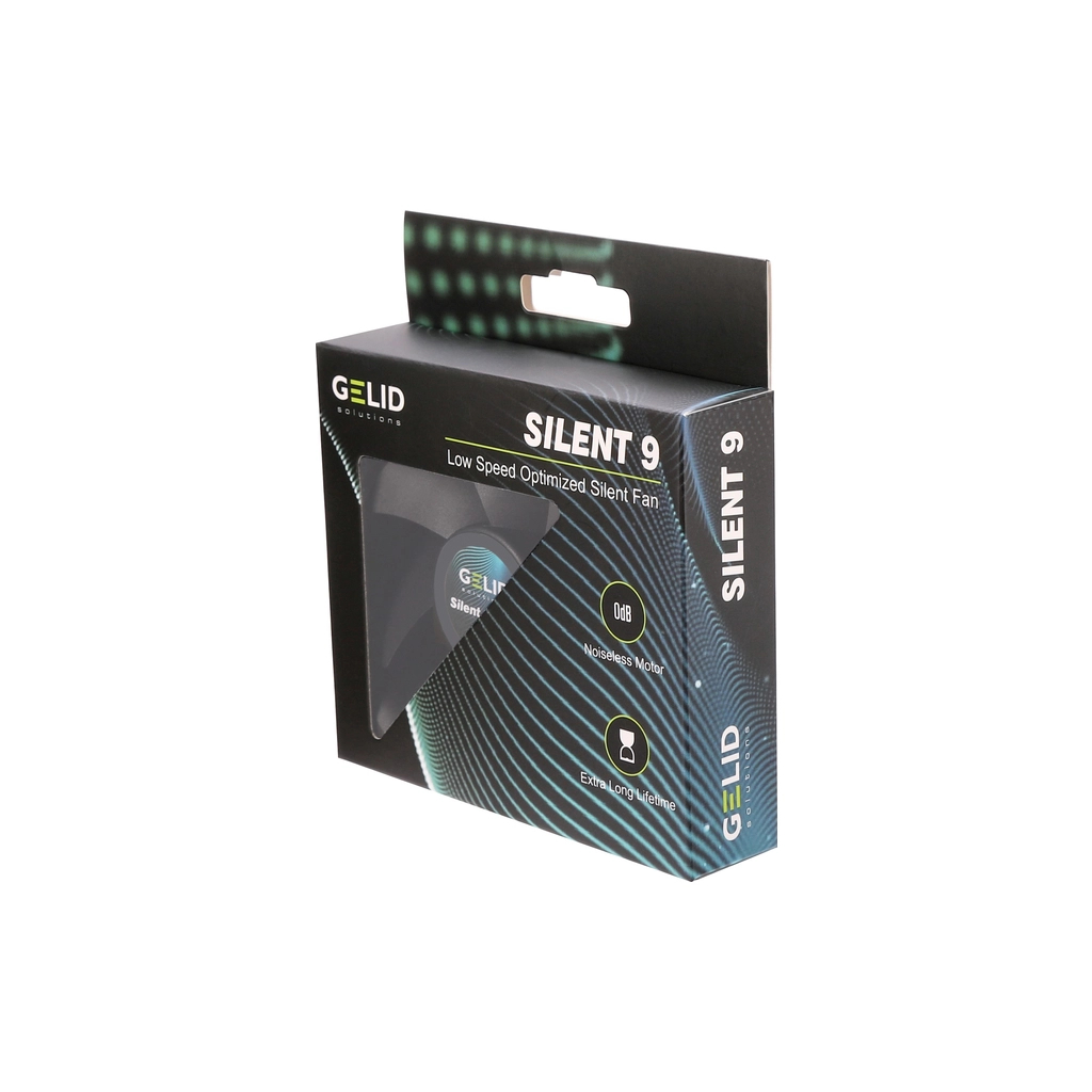 Кулер до корпусу Gelid Solutions Silent 9 Black 90 mm (FN-PX09-16) - зображення 4