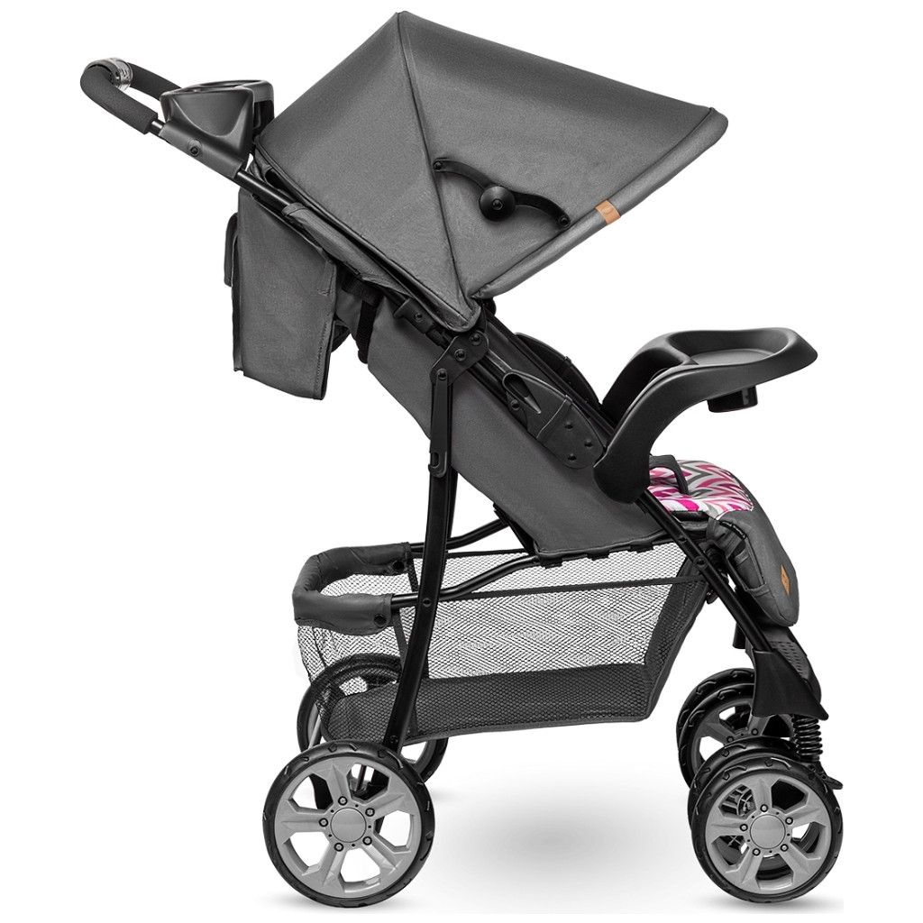 Коляска Lionelo Emma Plus Pink Scandi (LO-EMMA PLUS PINK SCANDI) - зображення 5