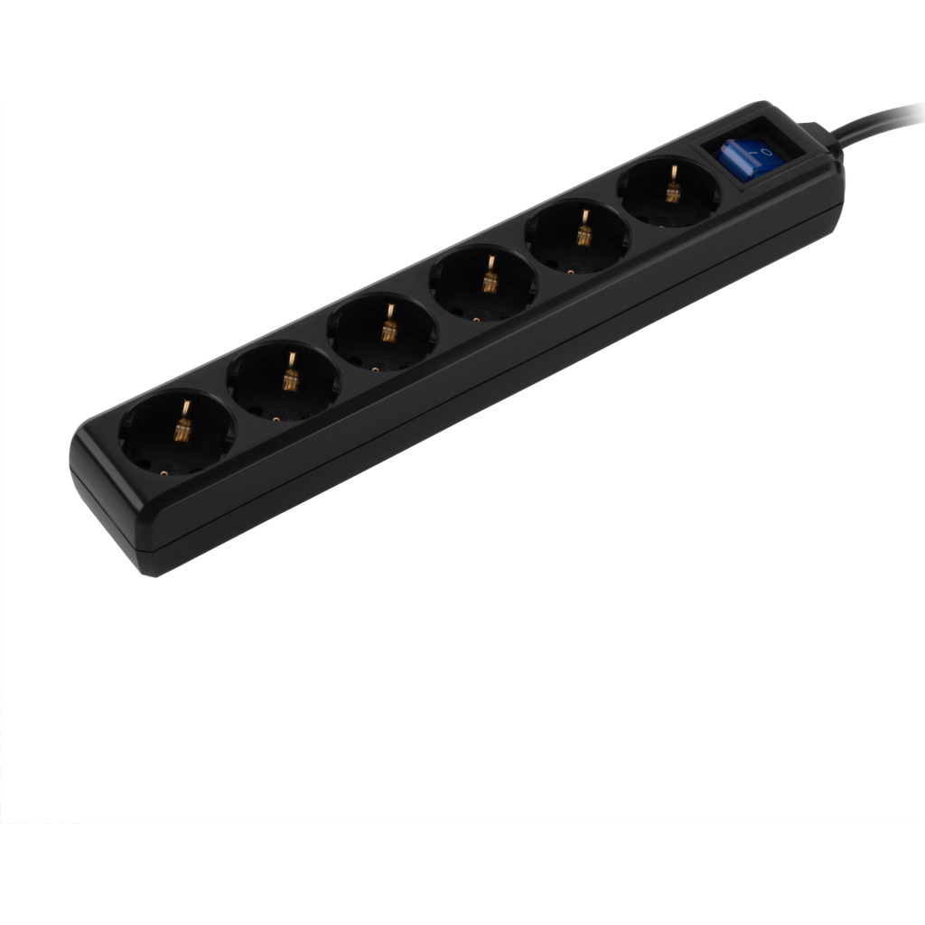 Мережевий подовжувач 2E 2E-U06ESM3BK - зображення 3