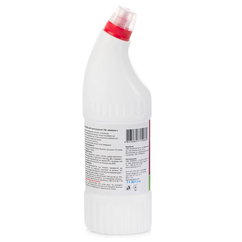Засіб для дезодорації біотуалетів Кемпінг (для верхнього бака) 1 л (4823082715060) - зображення 2