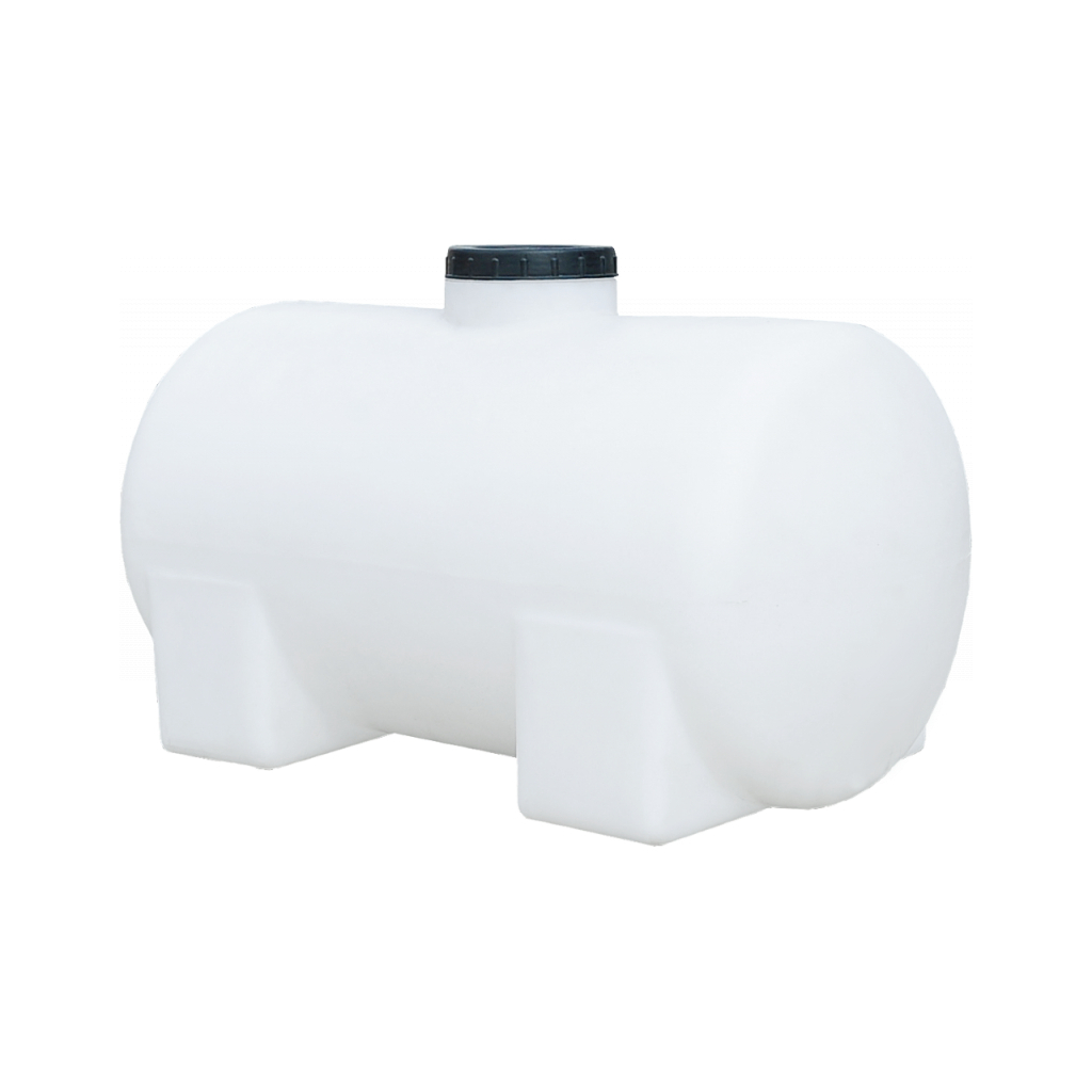 Ємність для води Пласт Бак горизонтальна харчова 100 л біла (1672) - изображение 1