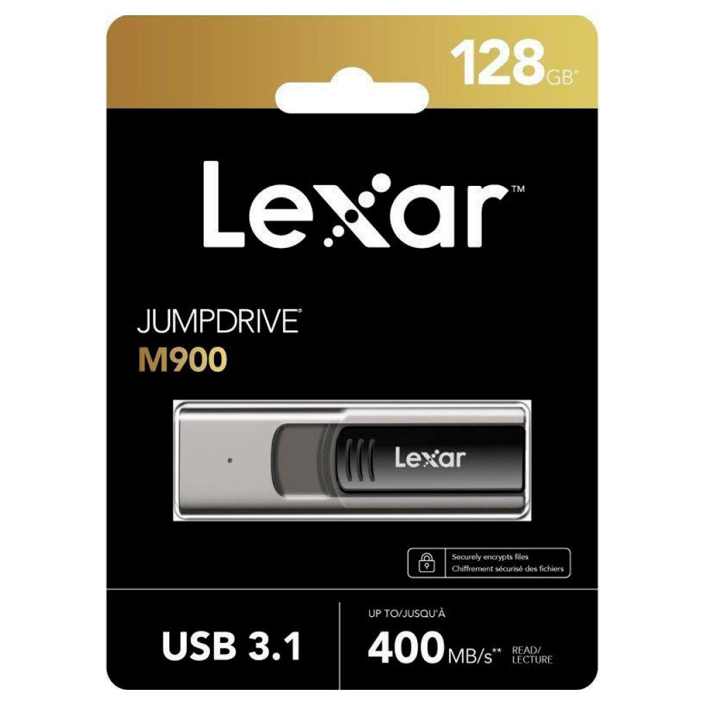 USB флеш накопичувач Lexar 128GB JumpDrive M900 USB 3.1 (LJDM900128G-BNQNG) - зображення 7