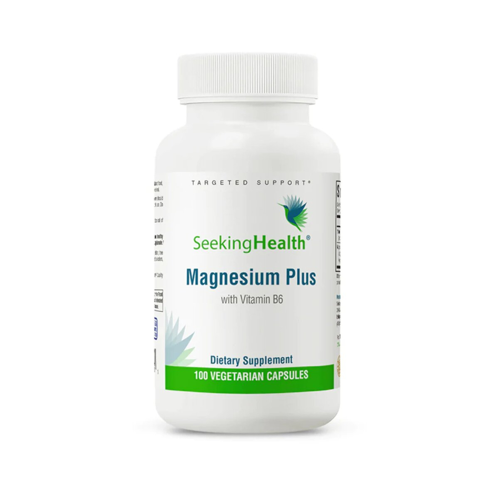 Мінерали Seeking Health Магній Плюс, Magnesium Plus, 100 вегетаріанських капсул (SKH52068) - зображення 1