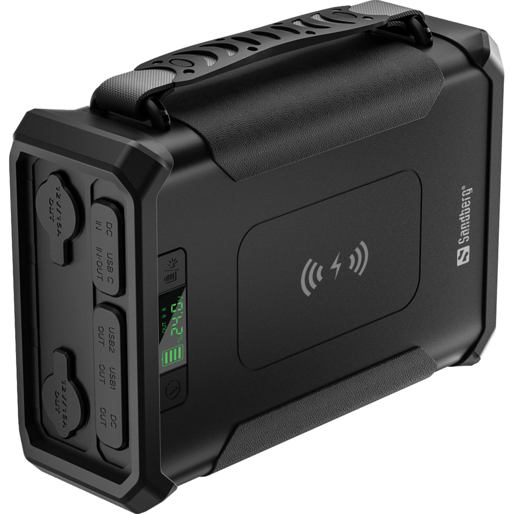 Батарея універсальна Sandberg 96000mAh, Survivor, DC/84W, PD/60W, Cigar Lighter 180W, Wireless, LiFePo4 (420-78) - зображення 5