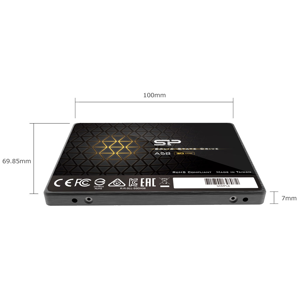 Накопичувач SSD 2.5" 256GB Silicon Power (SP256GBSS3A58A25) - зображення 2