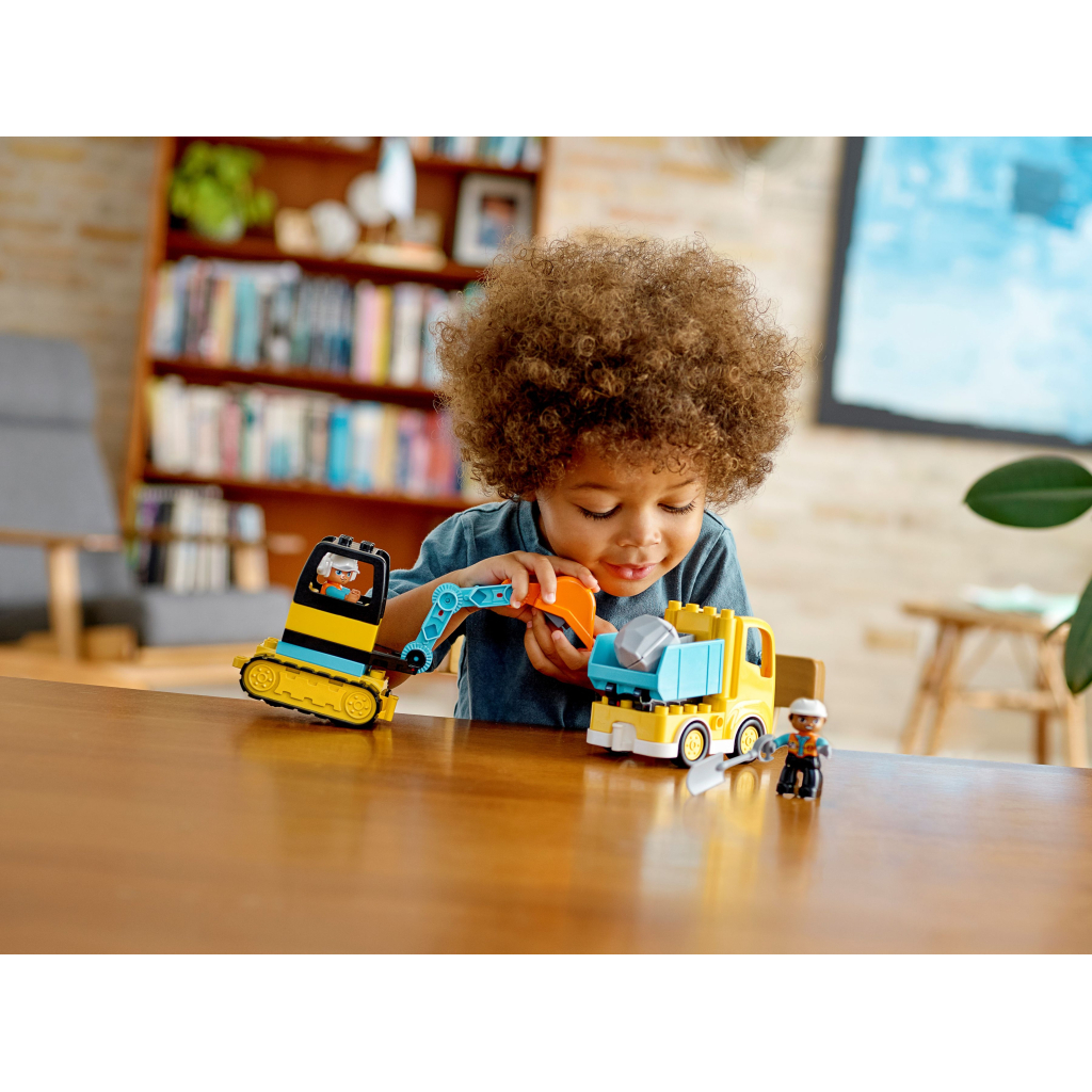 Конструктор LEGO Вантажівка і гусеничний екскаватор (10931) - изображение 9