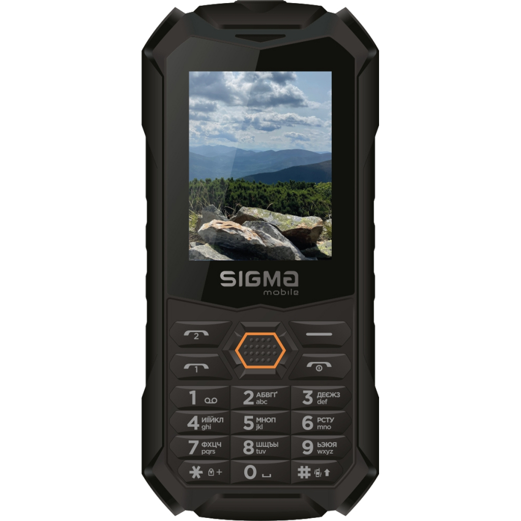 Мобільний телефон Sigma X-treme PV68 Black Orange (4827798738221) - зображення 2