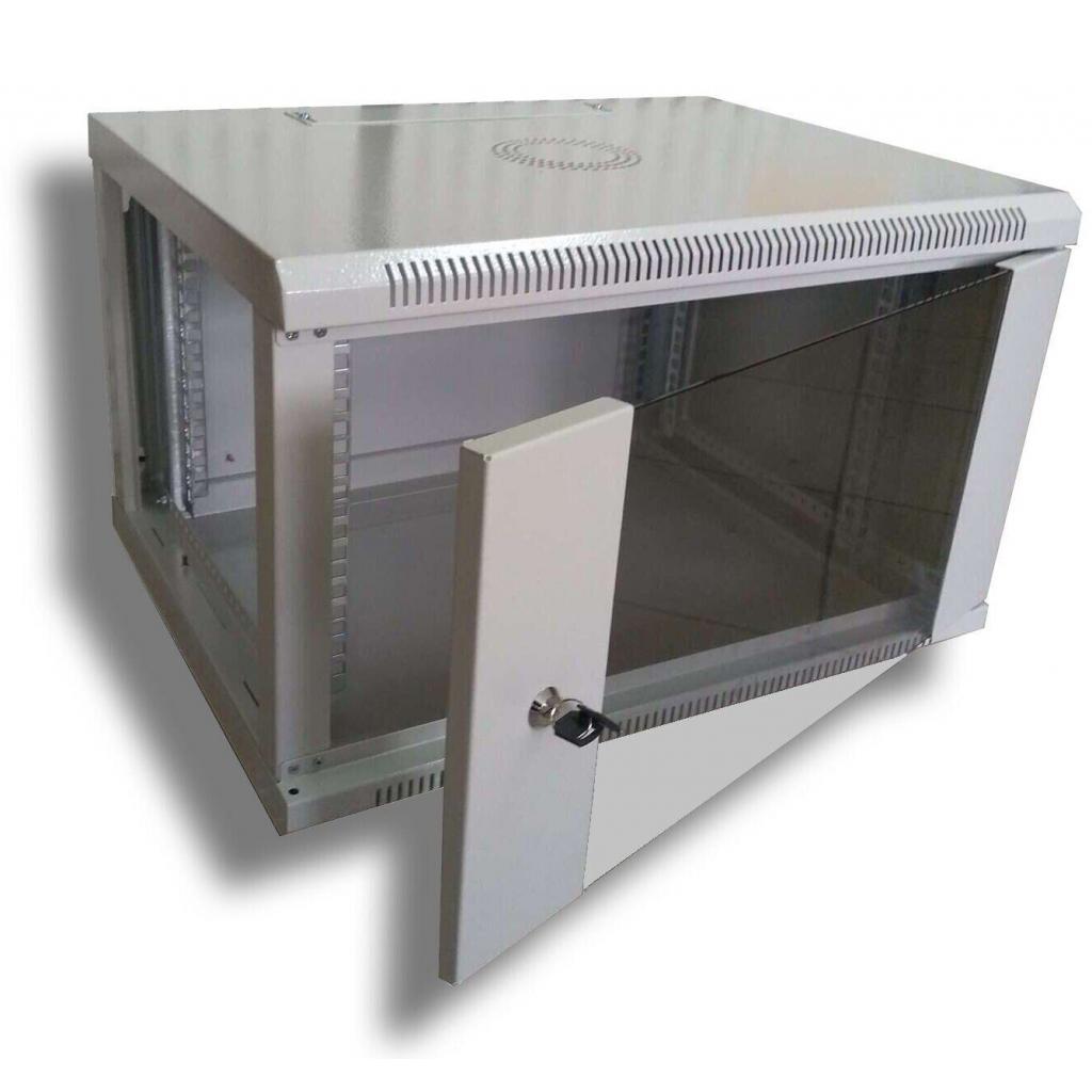 Шафа настінна Hypernet 4U 19" 600x600 (WMNC66-4U-FLAT) - изображение 5