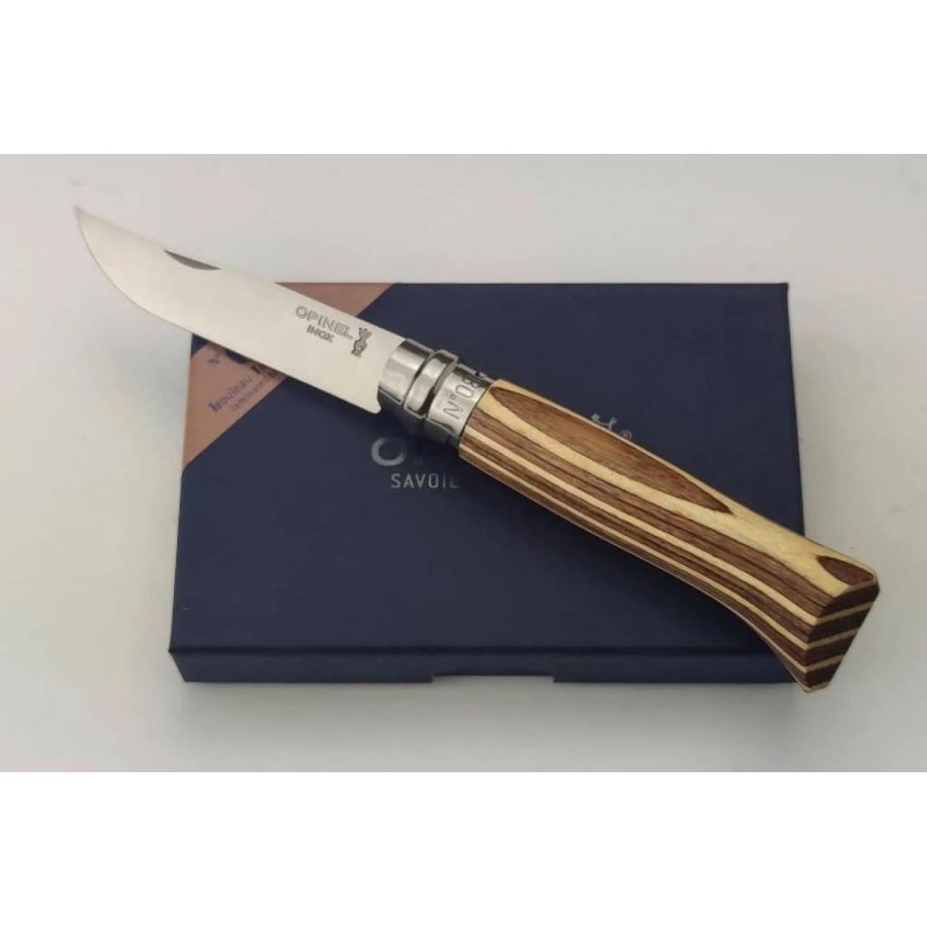 Ніж Opinel 8 VRI Laminated коричневий (002388) - зображення 4