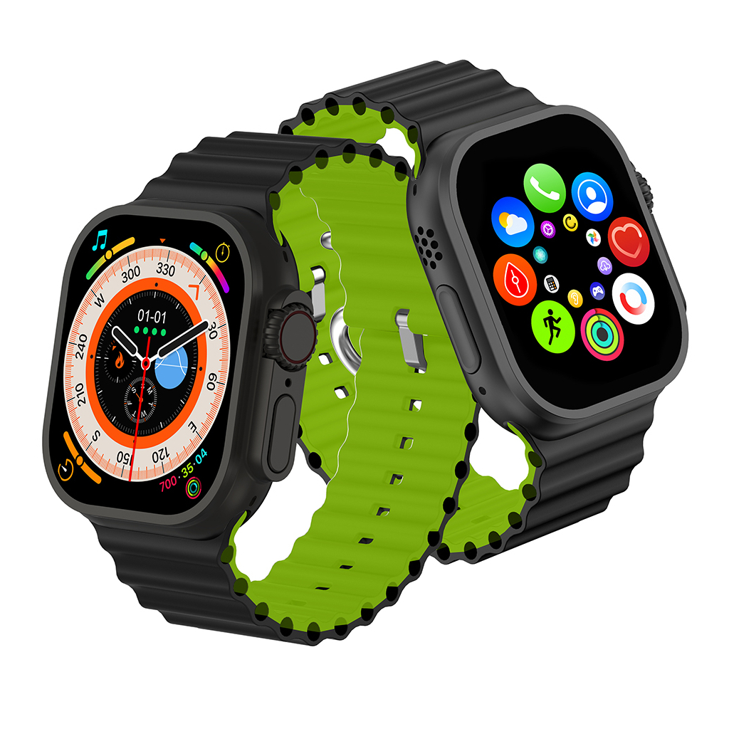 Смарт-годинник Media-Tech Smartwath FUSION Black-Green (MT872) - изображение 8