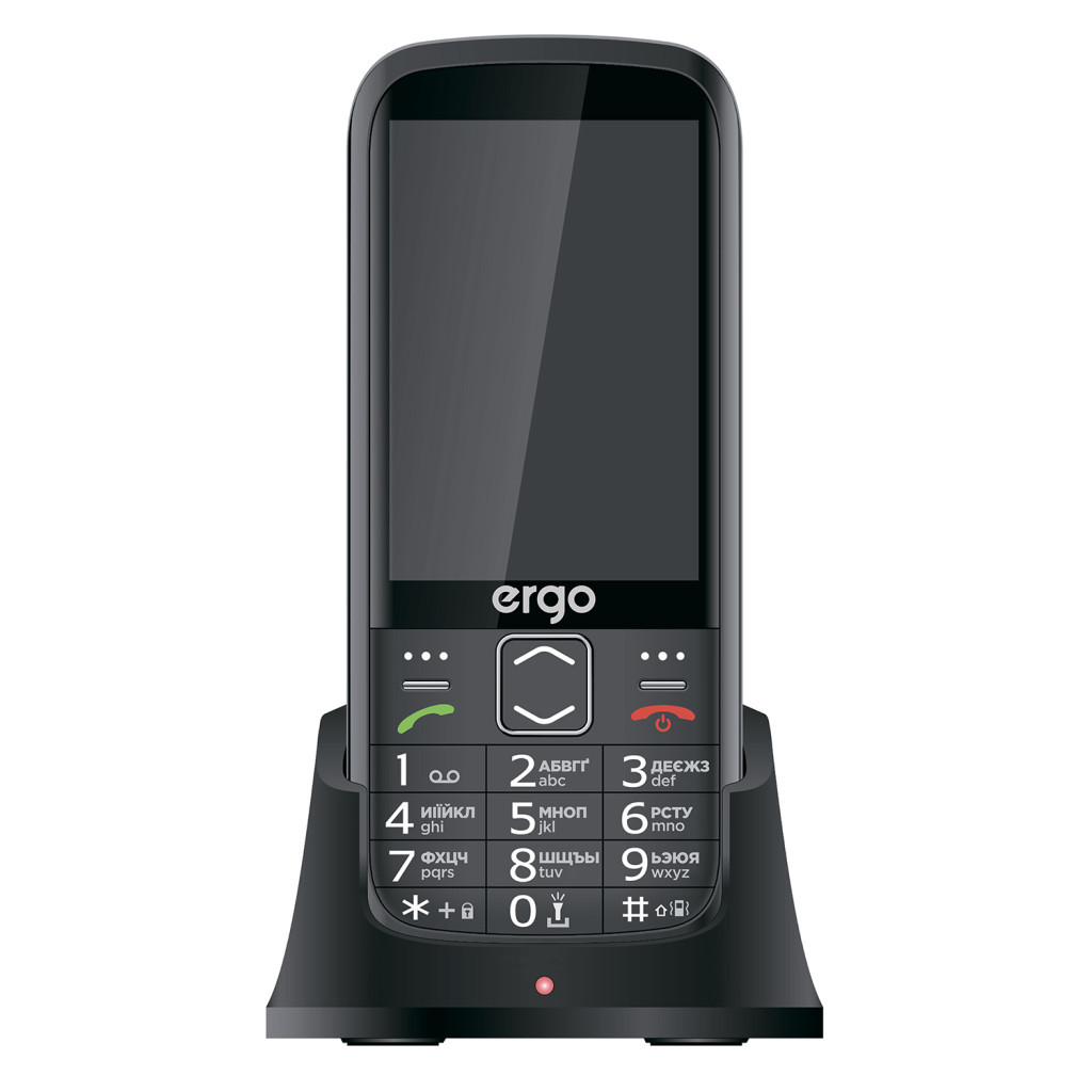 Мобільний телефон Ergo R351 Black - зображення 8