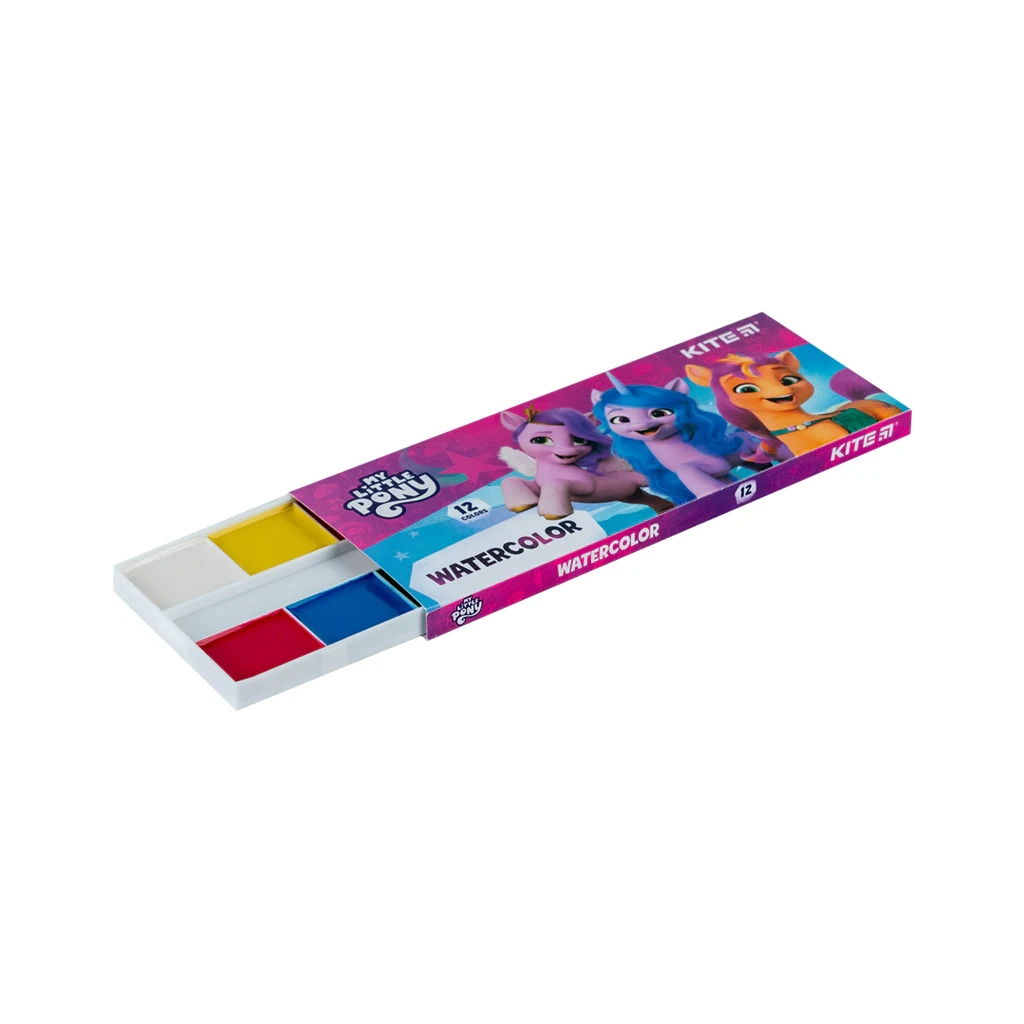 Акварельні фарби Kite My Little Pony 12 кольорів (LP23-041) - зображення 2