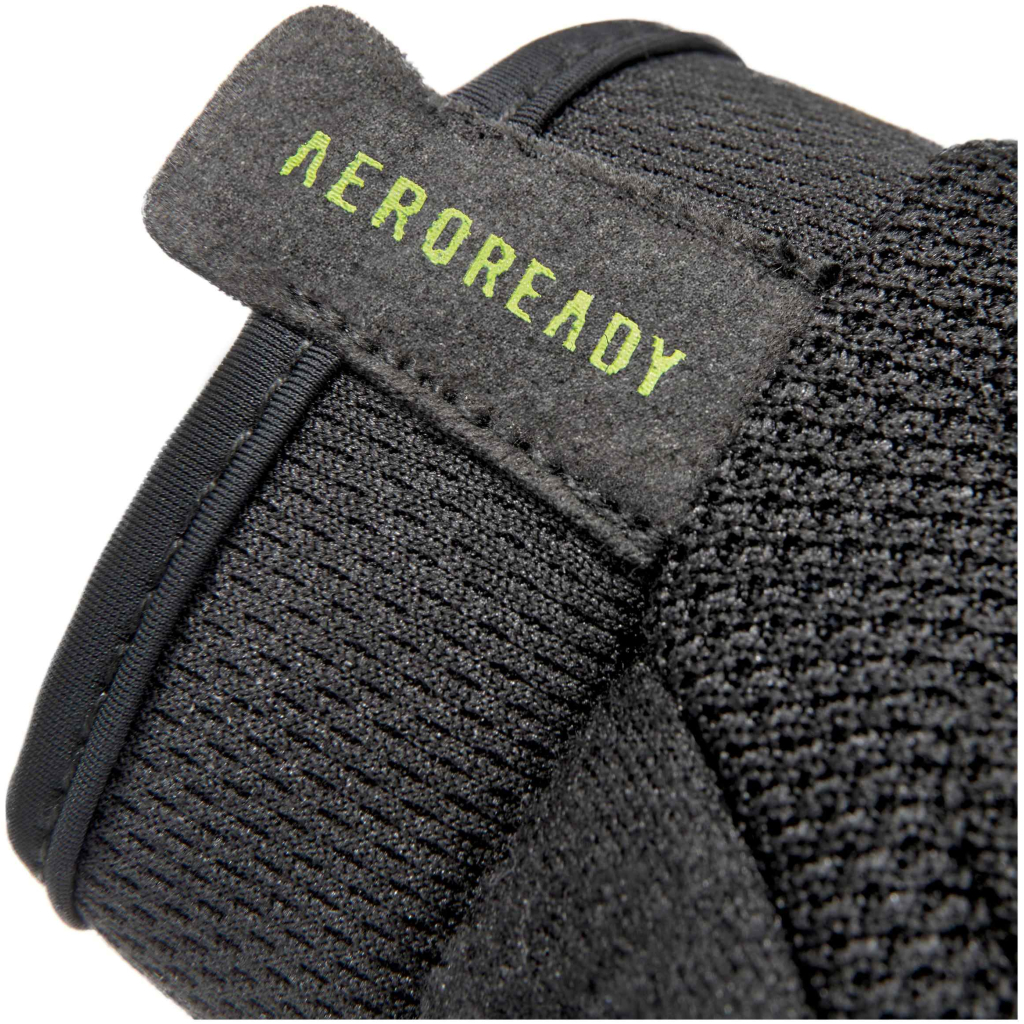 Рукавички для фітнесу Adidas Essential Training Gloves ADGB-15000GN чорний, зелений XS (885652027731) - зображення 4