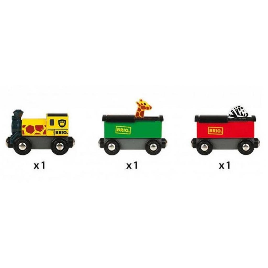 Залізниця Brio World Потяг Сафарі (33722) - зображення 4