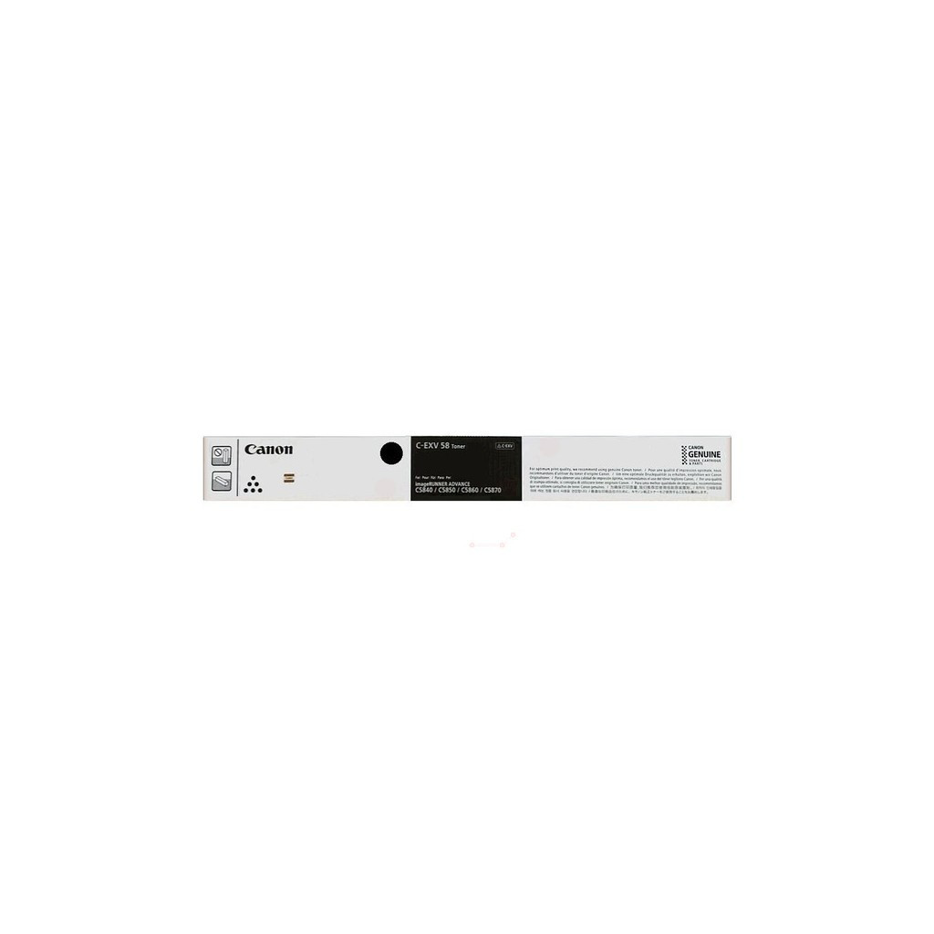 Тонер-картридж Canon C-EXV58BK black (3763C002) - зображення 1