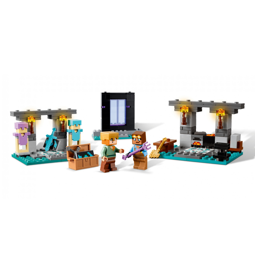 Конструктор LEGO Minecraft Зброярня 203 деталей (21252) - зображення 4