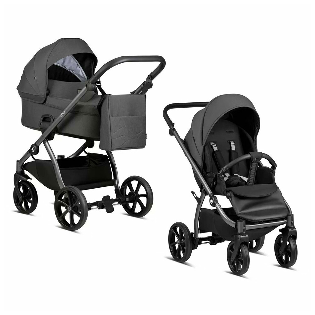 Коляска TUTIS 2 в 1 Leo Dark Grey (1222103) - зображення 1