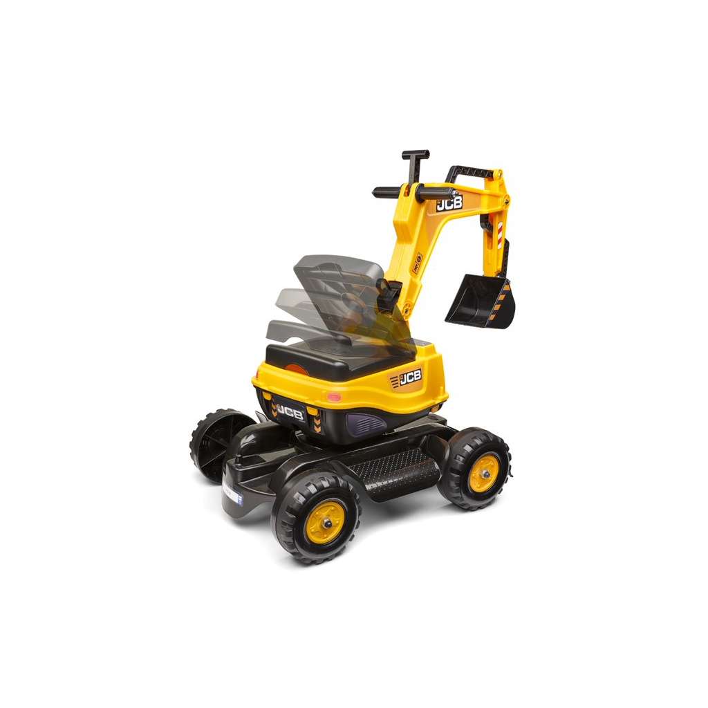 Чудомобіль Falk JCB екскаватор Жовтий (135A) - зображення 2