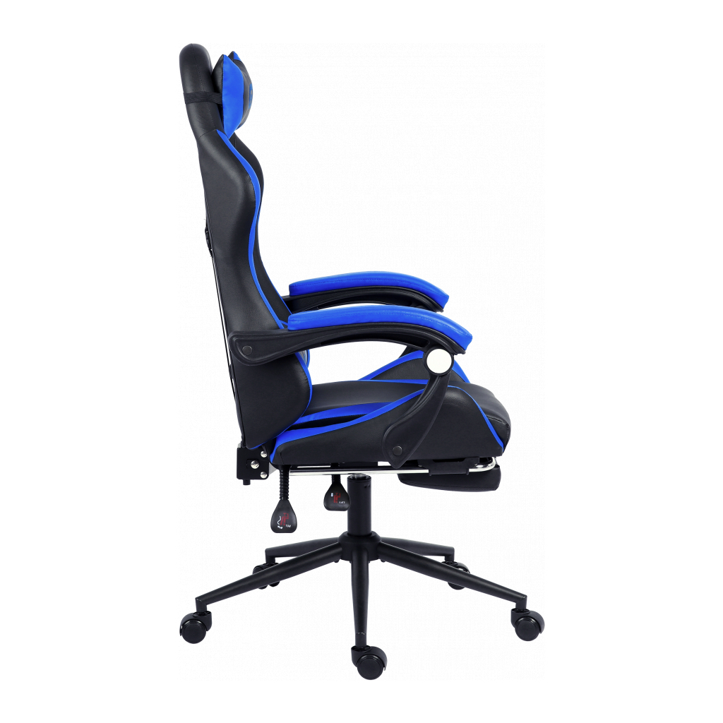 Крісло ігрове GT Racer X-2323 Black/Blue - зображення 3