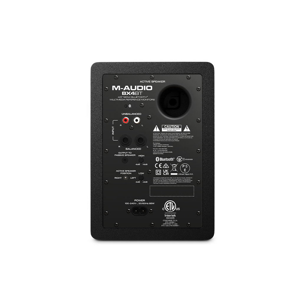 Студійний монітор M-Audio BX4 BT Bluetooth Monitors (BX4PAIRBT) - зображення 3