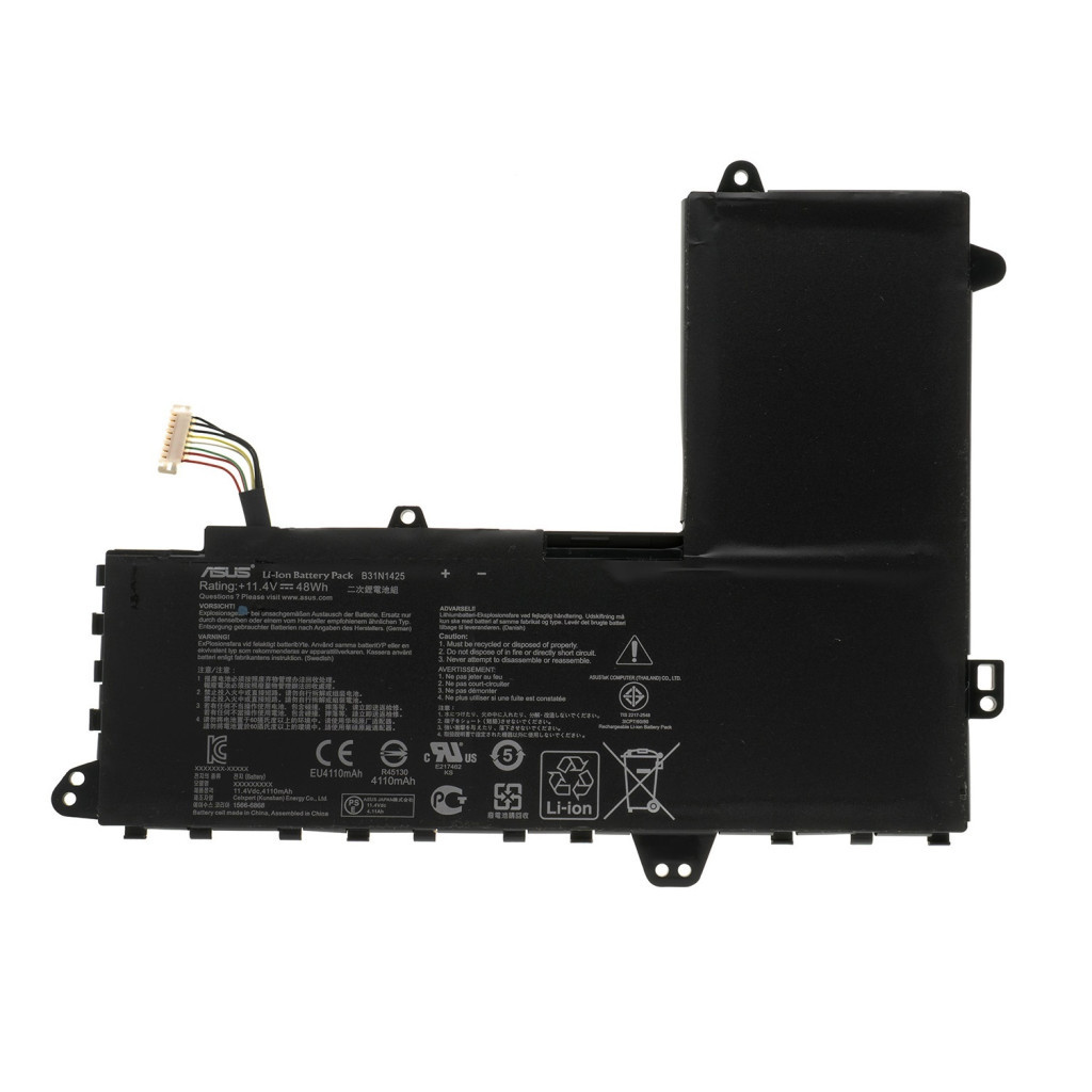 Акумулятор до ноутбука ASUS EeeBook E402MA B31N1425, 4110mAh (48Wh), 3cell, 11.4V, Li-ion (A47557) - зображення 1