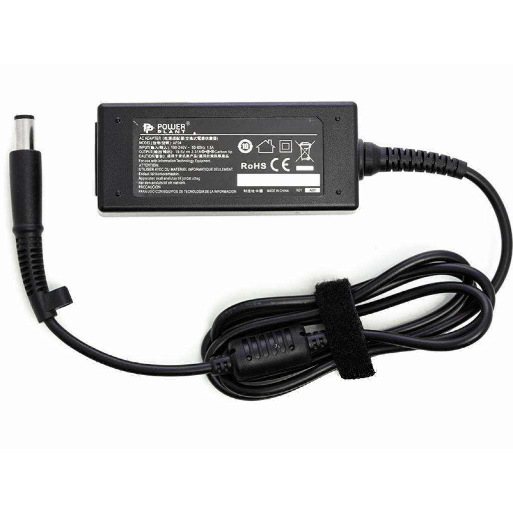 Блок живлення до ноутбуку PowerPlant HP 220V, 19.5V 45W 2.31A (7.4*5.0) (HP45G7450) - зображення 1