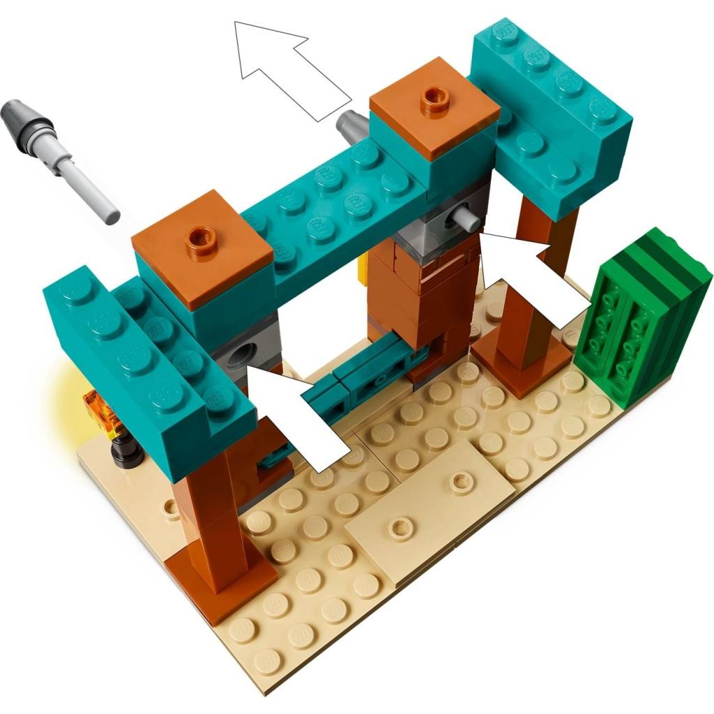 Конструктор LEGO Minecraft Пустельний патруль розбійника (21267) - зображення 5