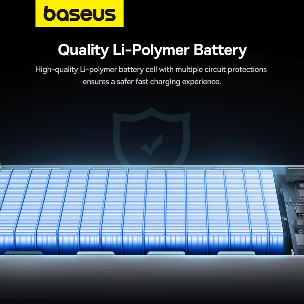 Батарея універсальна Baseus Star-Lord 20000mAh 30W OE, white (P10022904213-00) - зображення 8