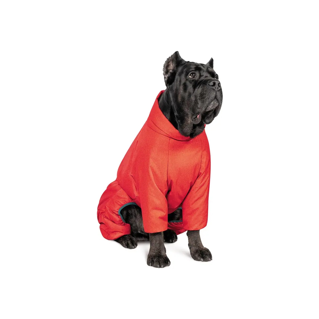Комбінезон для тварин Pet Fashion «Cold» для такс S (червоний) (4823082426140) - зображення 1