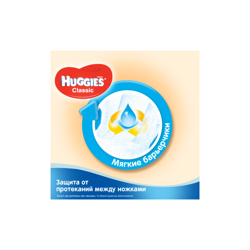 Підгузки Huggies Classic 3 (4-9 кг) Jumbo 48 шт (5029053573908) - зображення 5