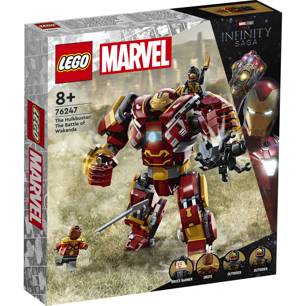 Конструктор LEGO Super Heroes Халкбастер: битва за Ваканду 385 деталей (76247) - зображення 5