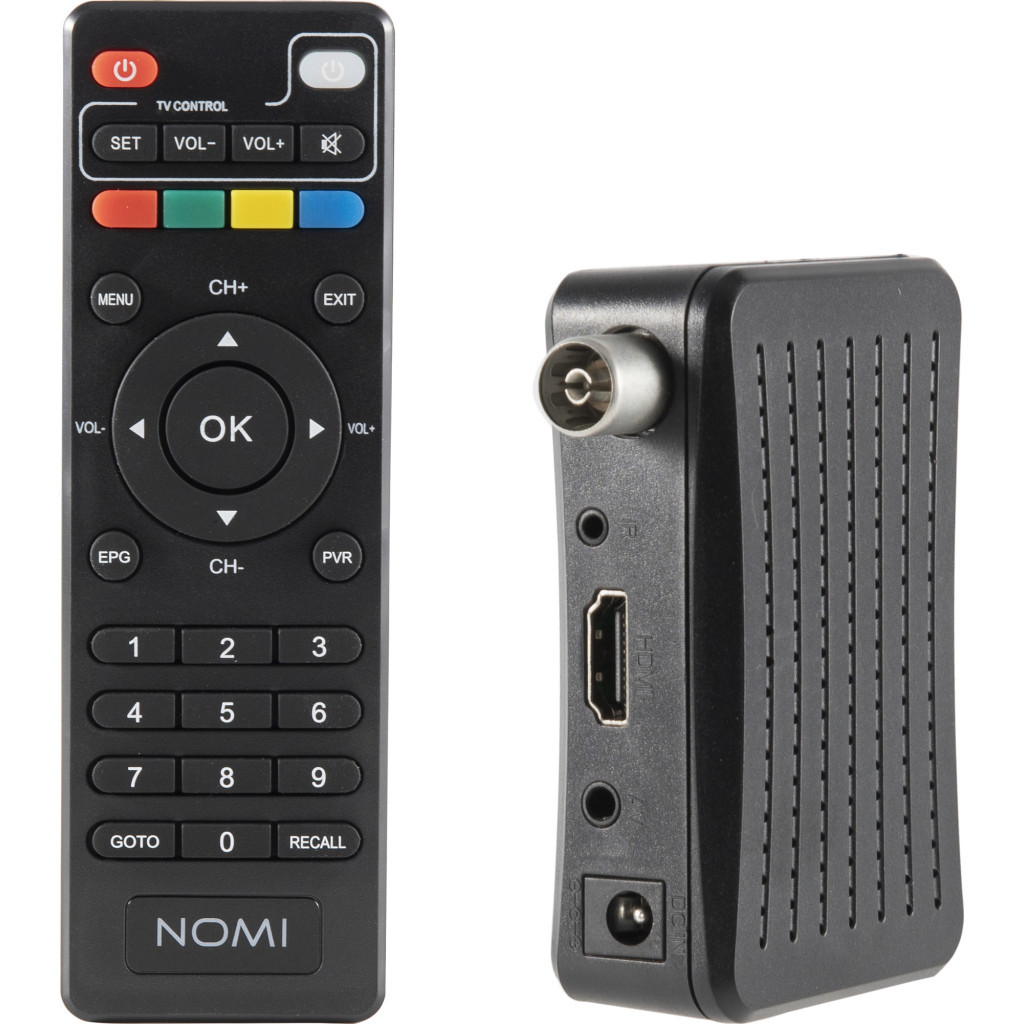 ТВ тюнер Nomi DVB-T2 T203 (425704) - изображение 6